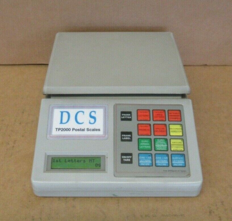 Total PostWeigh TP2000 2KG Postal Scale Mailroom Mailing Postage System Post