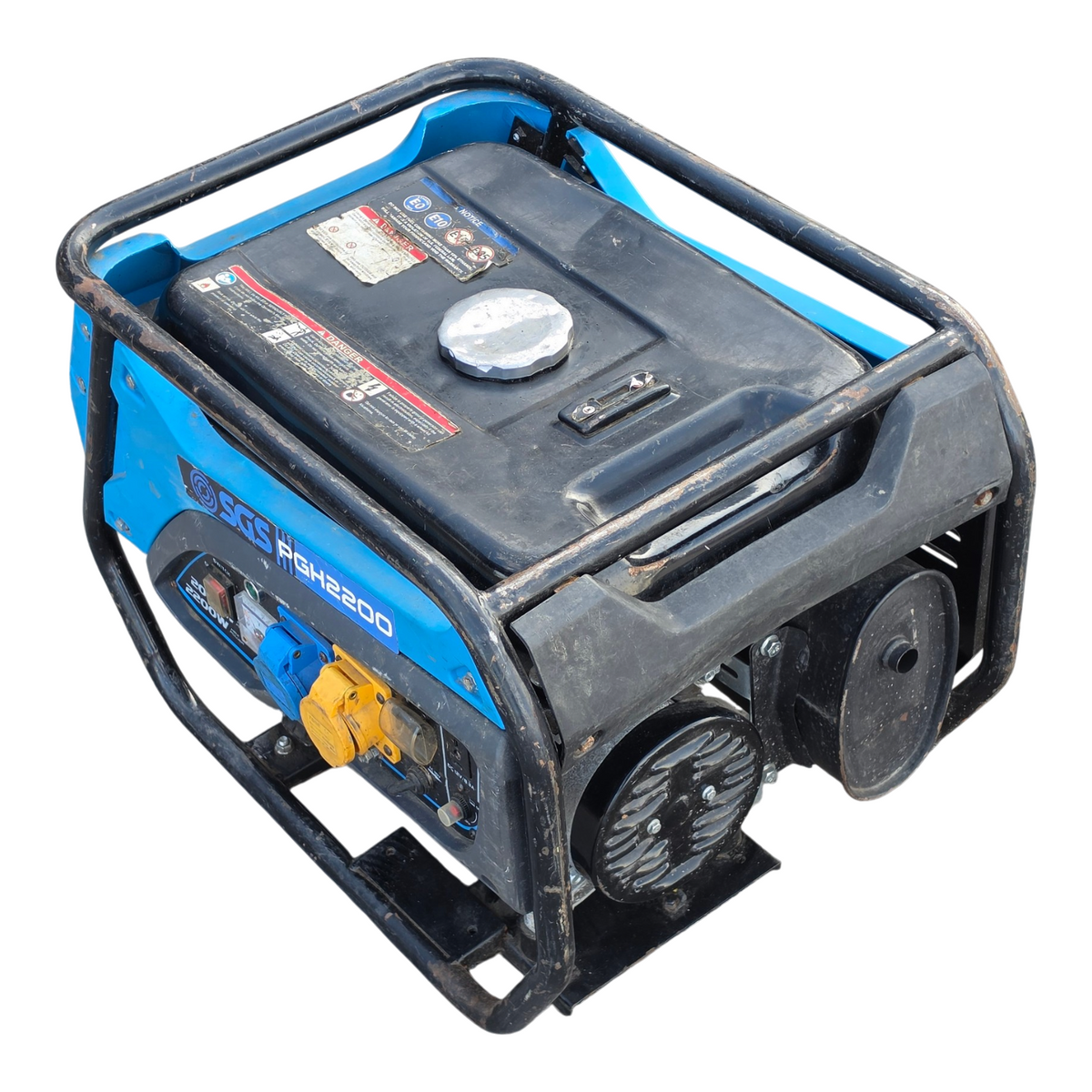 SGS 2000W Petrol Generator 2.8kVA 4 Stroke 5.5HP Dual Voltage 230V 115V 15L Tank2