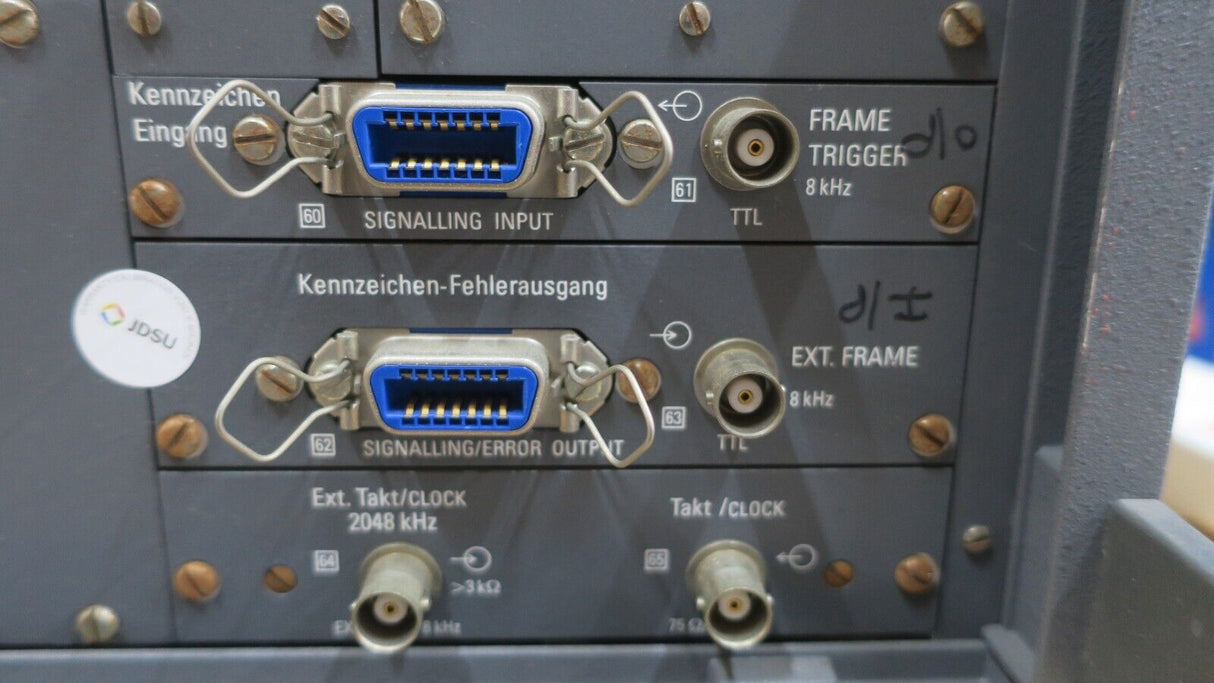 Wandel &amp; Goltermann PCM-4 E1 Kit de mesure de canal multiplexeur numérique PCM
