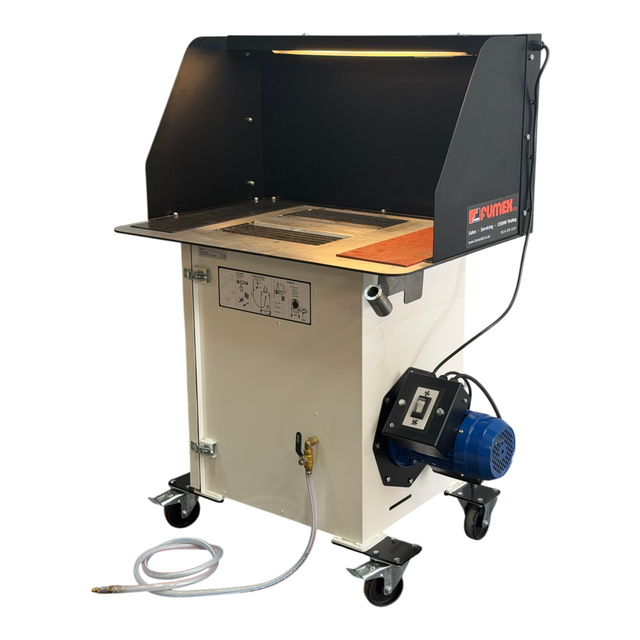 Plymoth P 567 MF Grinder Downdraft Welding & Grinding Booth W/ Jet Pulse Filter0