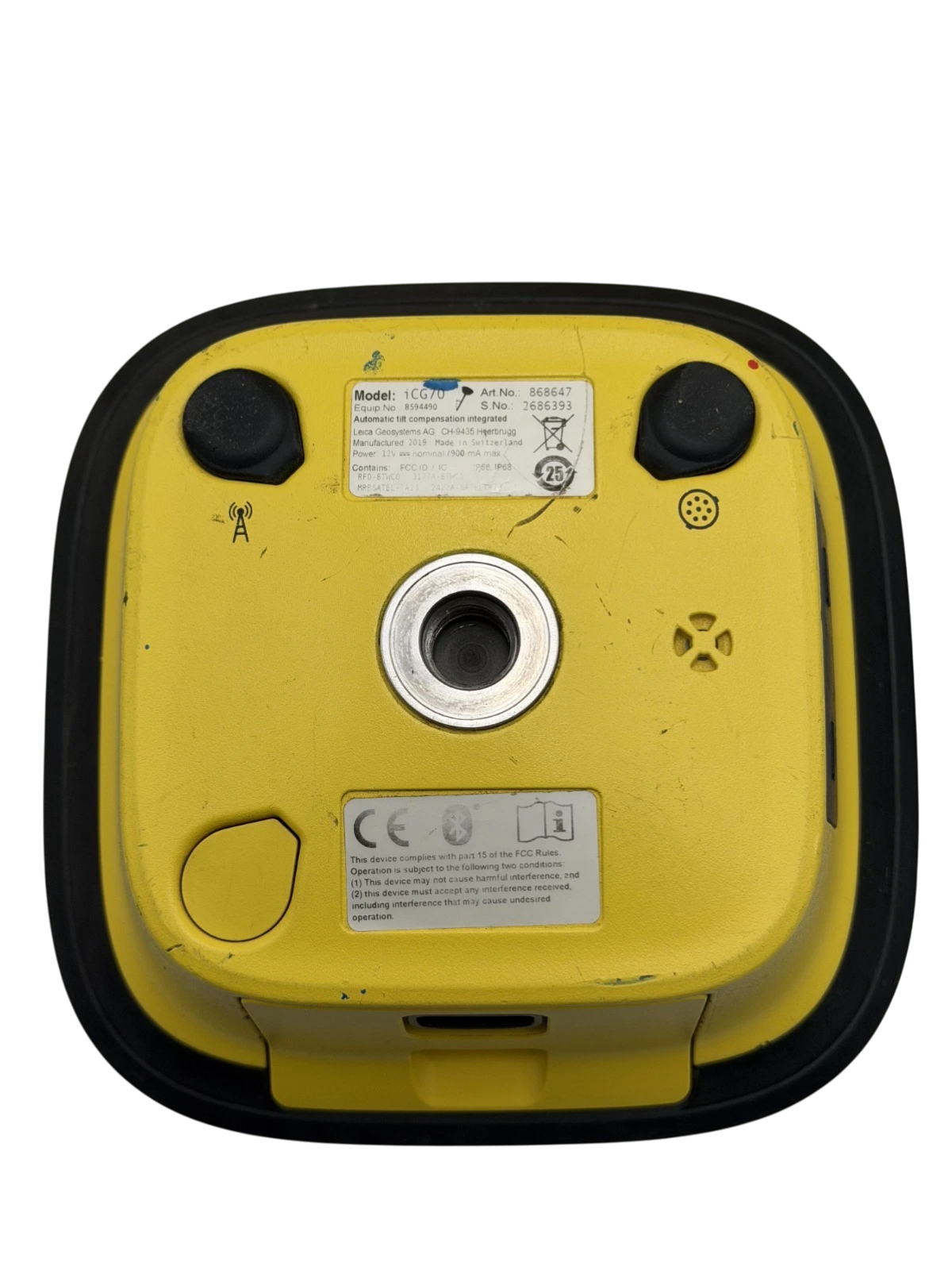Leica ICG70 iCON GPS 70 RTK GNSS Rover CC80 10 FZ M1 Tablet Surveying Equipment2