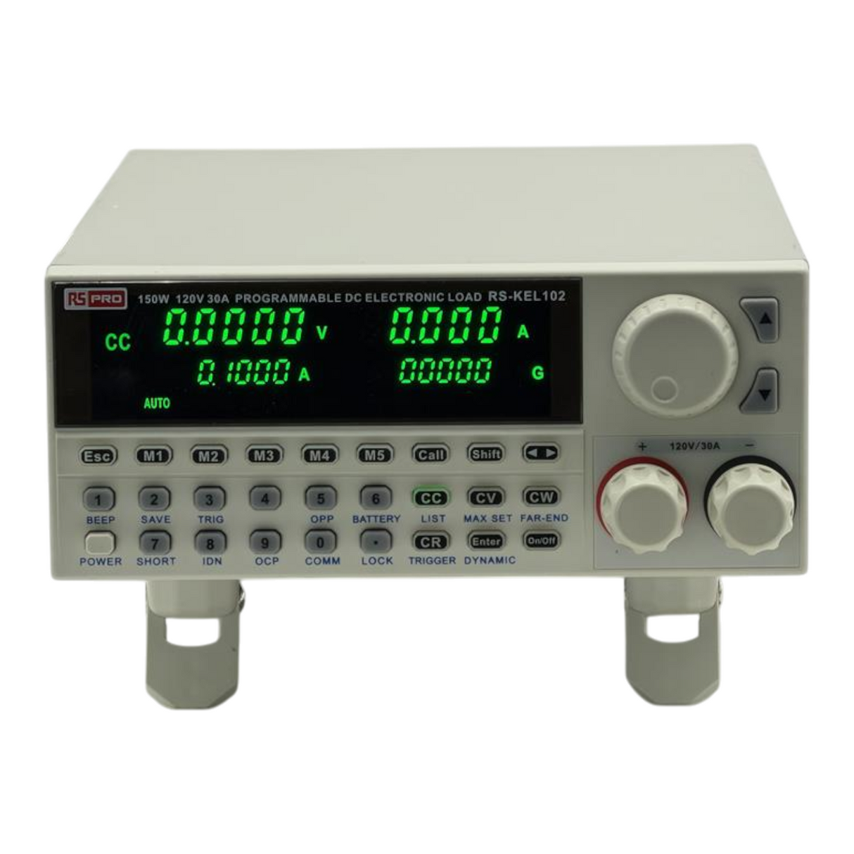 RS PRO RS KEL102 150W 120V 30A 4 Mode Programmable Electronic Load DC 201 82111