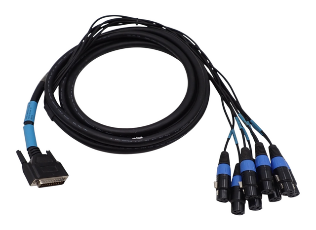 Avid Digidesign 7070 03148 01 12FT 25 pin DB25 To 8x XLR Female Snake Cable0
