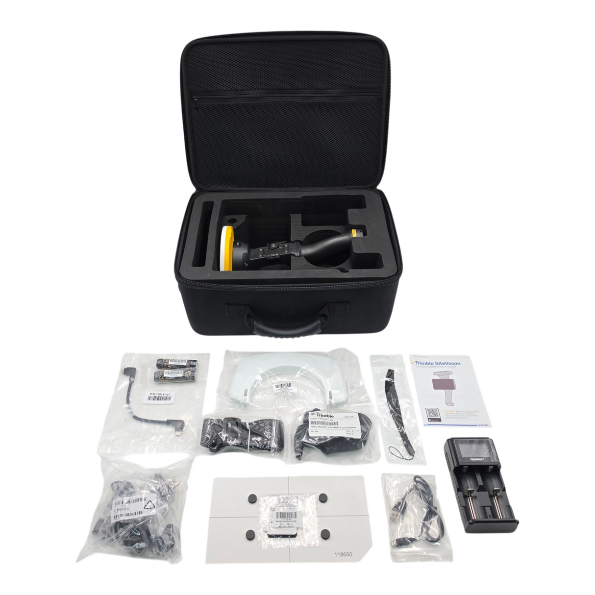 Trimble SiteVision AR Kit GNSS Antenna GPS Surveying 3D BIM Design GIS Mapping0