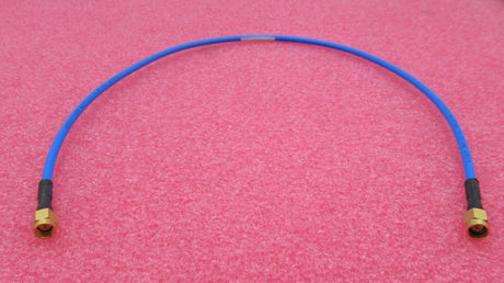 SMA-Stecker gerade auf SMA-Stecker gerade 0,5 m blaues Koaxial-HF-Kabel