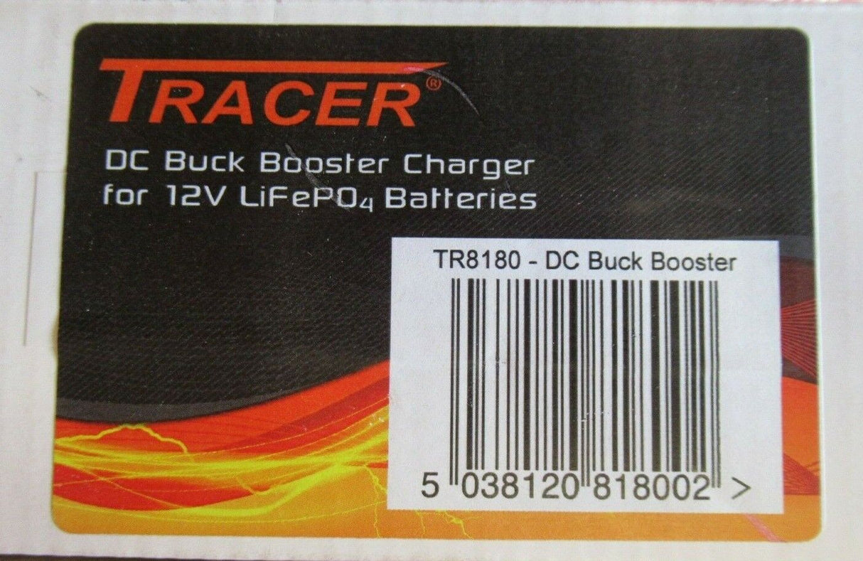 Neues Tracer TR8180 DC/DC LiFePO4-Ladegerät mit Buck-Booster