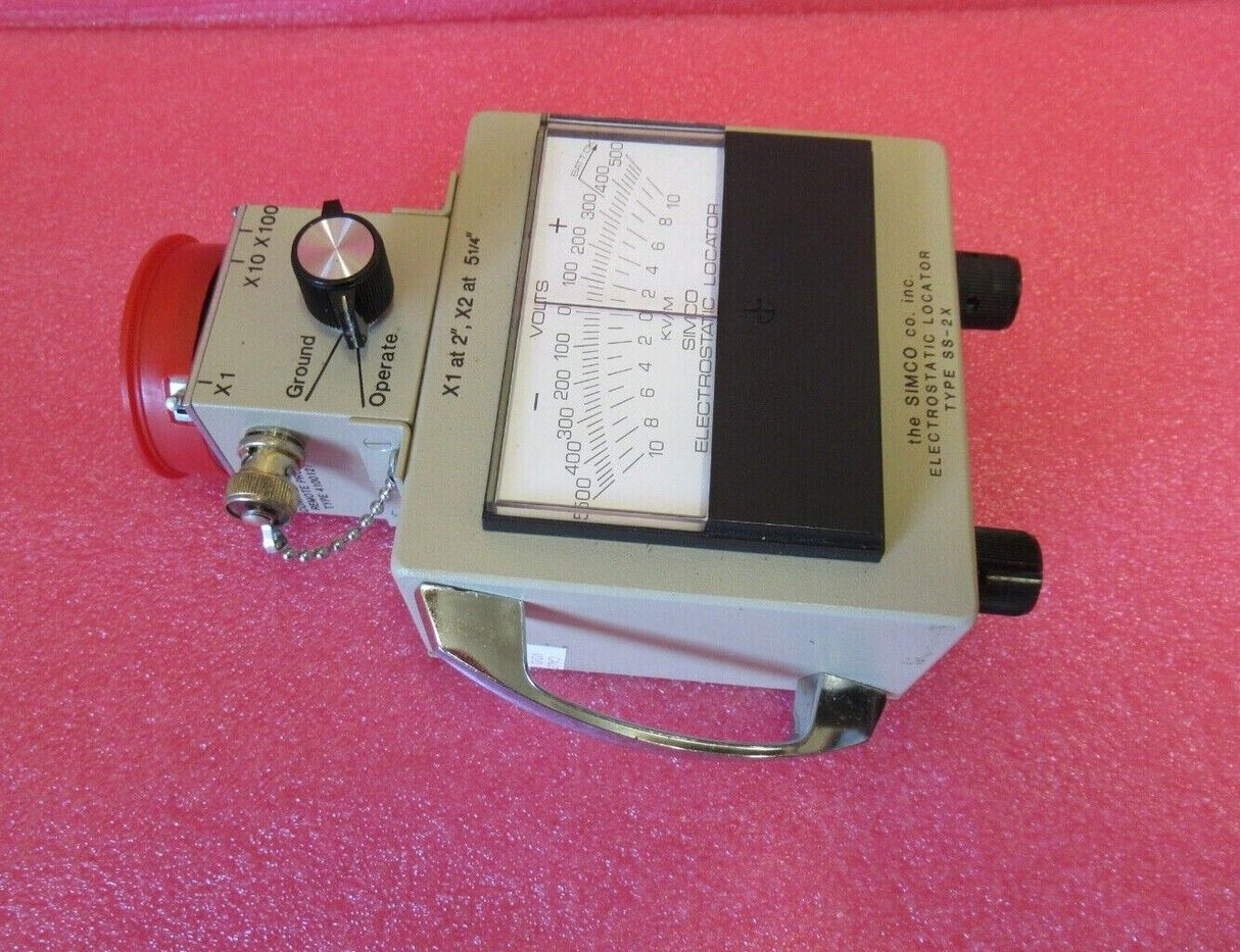 Simco SS-2X Elektrostatisches Ortungsfeldmeter mit Koffer
