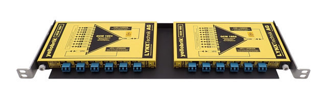 Lynx Technik OCM-1891 & OCM-1892 Yellobrik 9 Channel Fibre Optic CWDM LC Connect0