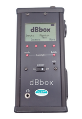 CTP Systems dBox Analogue AES/EBU BNC PPM Hand Held Audio Tester + Case4