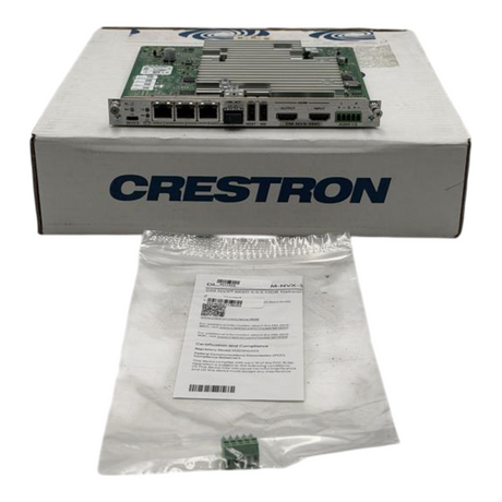 NEW Crestron DM NVX 360C 4K60 4:4:4 HDR AV Over IP Network Video Encoder Card0