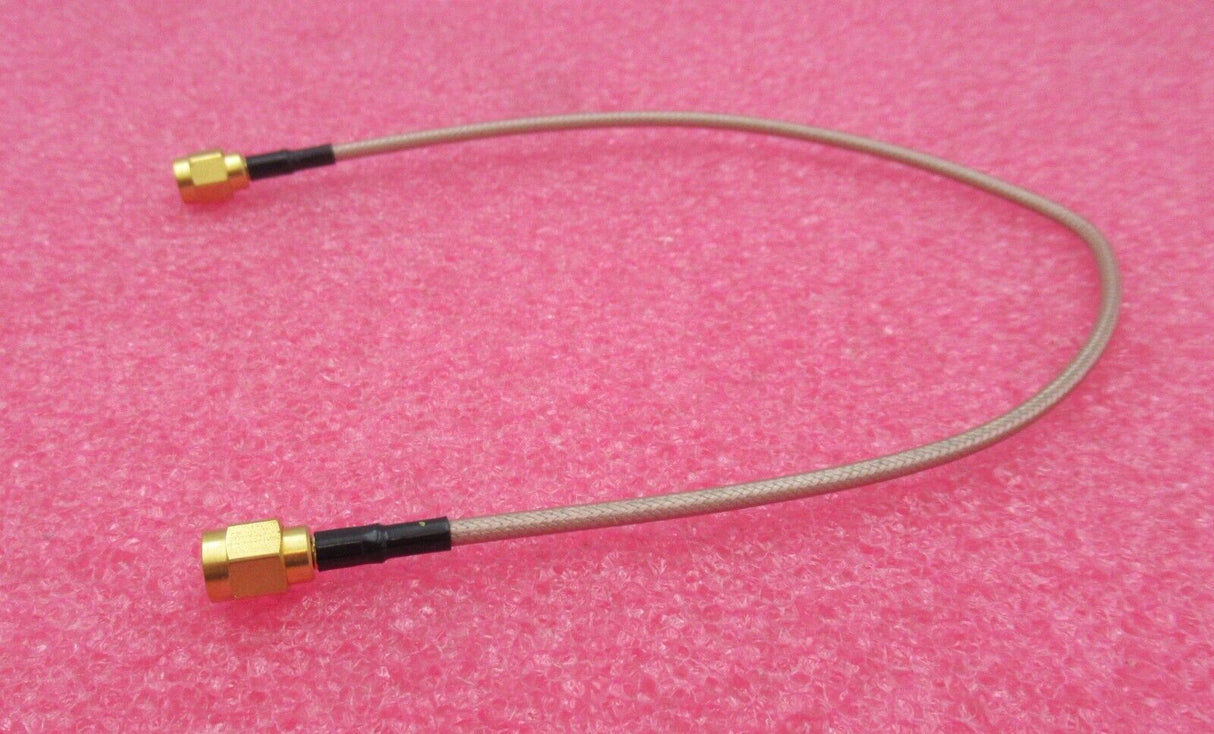 5 x SMA-Stecker gerade - SMA-Stecker gerade 300 mm braunes Koaxial-HF-Kabel