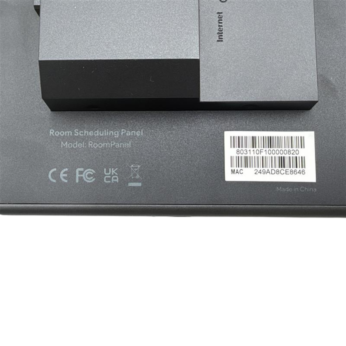 NEW Yealink RoomPanel 8" PoE Teams Zoom All In One Meeting Room Scheduling Panel3