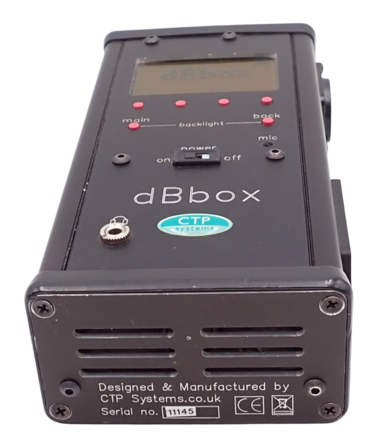 CTP Systems dBox Analogue AES/EBU BNC PPM Hand Held Audio Tester + Case11
