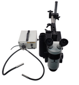 Heerbrugg Wild M3Z StereoZoom Microscope W/ Polytec 20801 20 Light Source+ Stand0