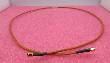 SMA-Stecker gerade auf SMA-Stecker gerade 1,2 m orange Koaxial-HF-Kabel