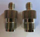 Joblot 2 x SMA-Buchse auf MMCX-Buchse, gerader HF-Koaxialadapter 50? 18 GHz