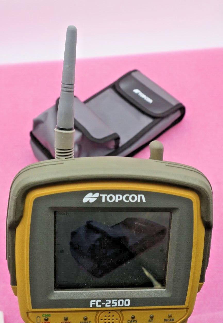Contrôleur d'enquête robotique sur le terrain Topcon FC-2500 Collecteur de données RS-1 Radio 2,4 GHz