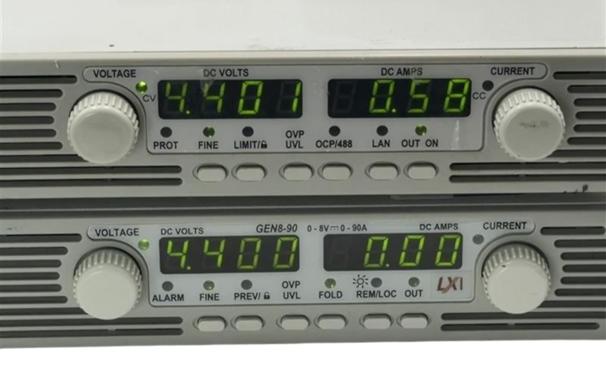 Agilent N5742A & TDK Lambda GEN8 90 8V 90A 720W Matched Pair Power Supplies2