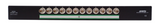 Evertz AESIMP12M AES XLR BNC Bulk Impedance Converters 1U Rackmount4