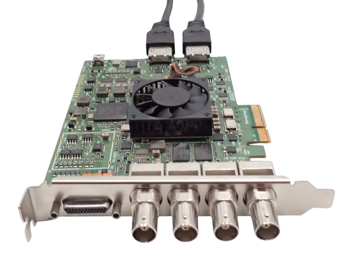 Blackmagic Design DeckLink 4K Extreme SDI Capture Card + HDMI Slot & Cables5