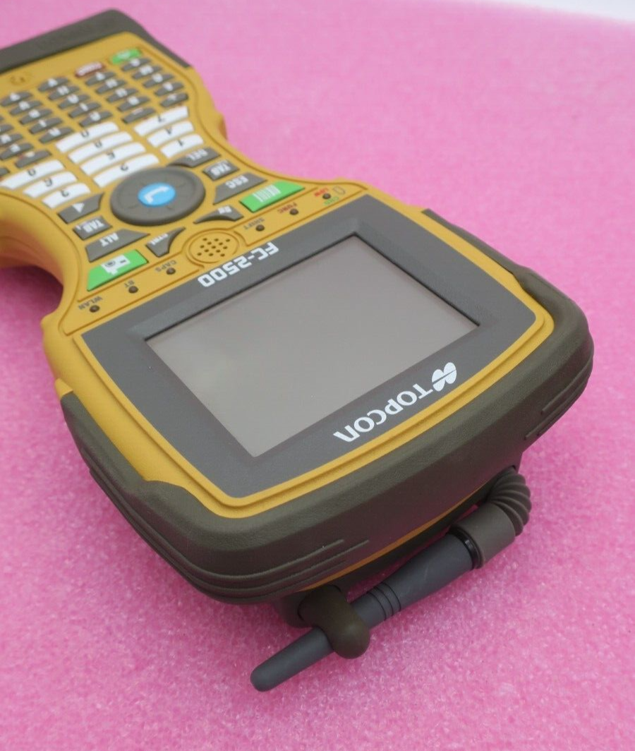 Contrôleur d'enquête robotique sur le terrain Topcon FC-2500 Collecteur de données RS-1 Radio 2,4 GHz