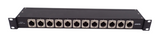 Evertz AESIMP12M AES XLR BNC Bulk Impedance Converters 1U Rackmount0