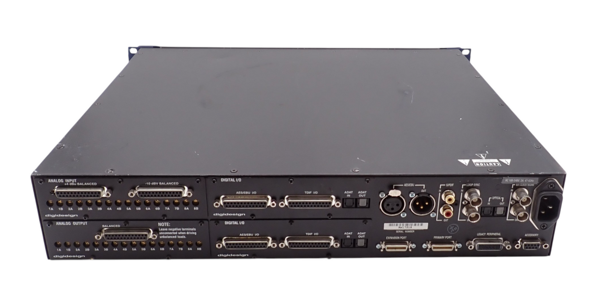 Avid Digidesign 192 I/O MH192 Analog Digital Audio Interface Unit + 4x Cards6