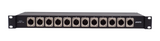 Evertz AESIMP12M AES XLR BNC Bulk Impedance Converters 1U Rackmount1
