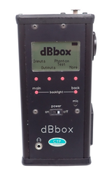 CTP Systems dBox Analogue AES/EBU BNC PPM Hand Held Audio Tester + Case3