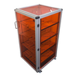 SICCO Maxi 1 Desiccator Protect UV Blocking Orange Acrylic PMMA Drying Chamber0