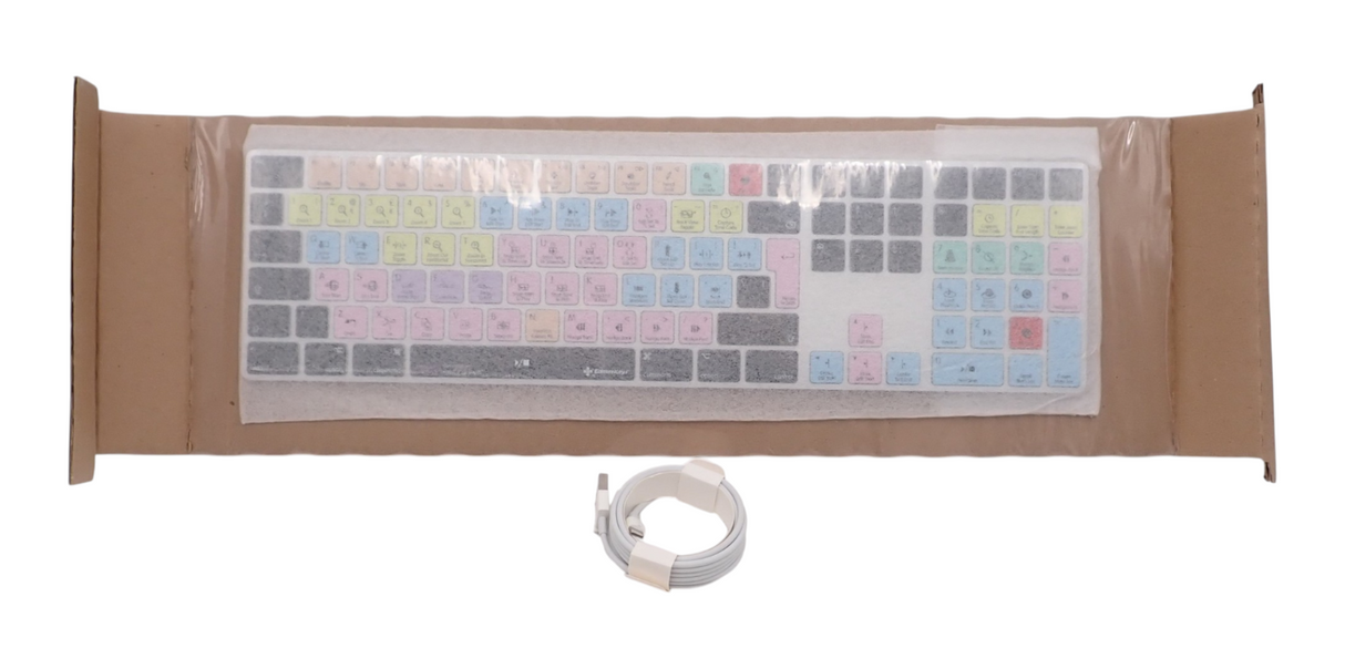Logickeyboard Titan Avid Pro Tools Magic UK Mac Wireless Keyboard PROTA1843UK1