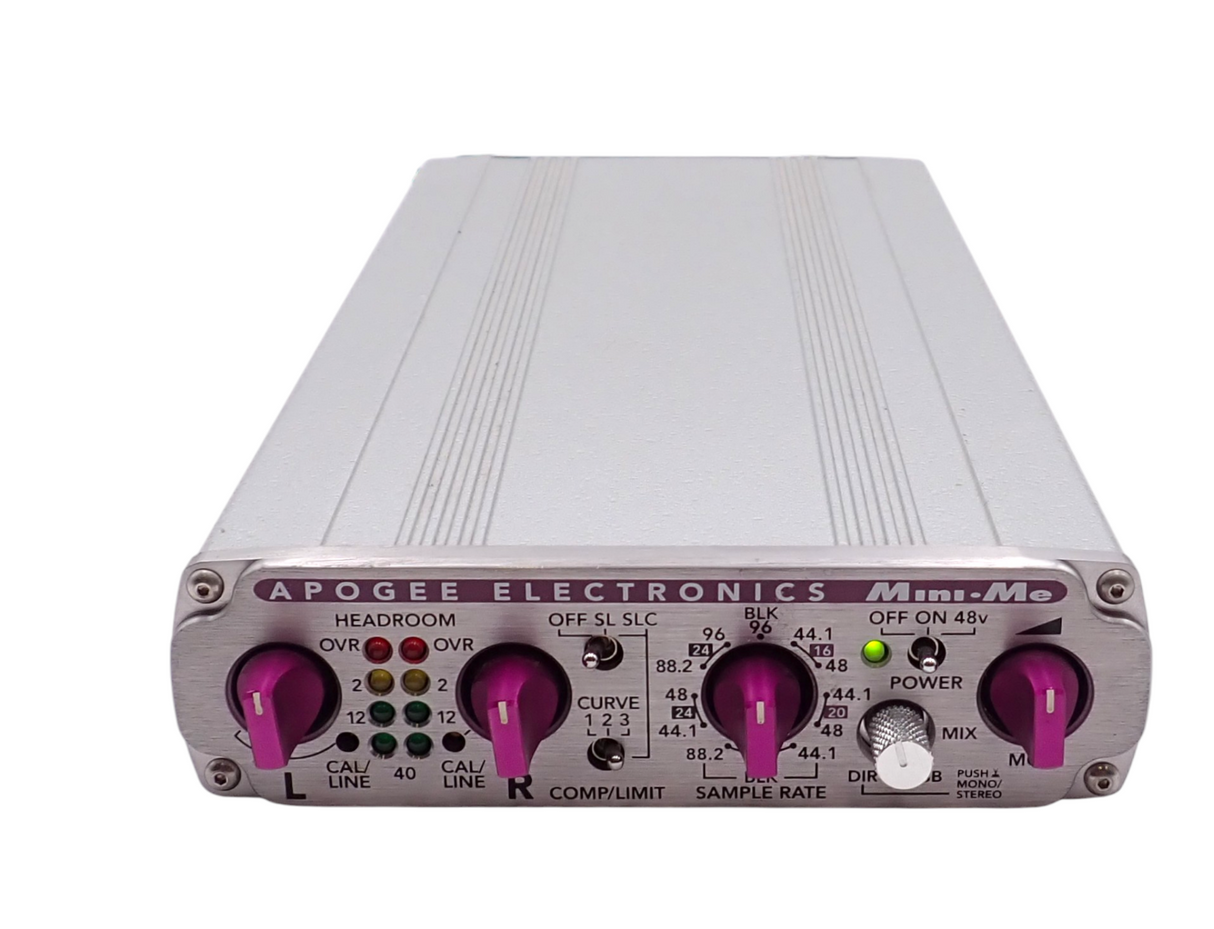 Apogee Electronics Mini-Me 2-channel A/D Converter With Mic / Instrument Preamp1