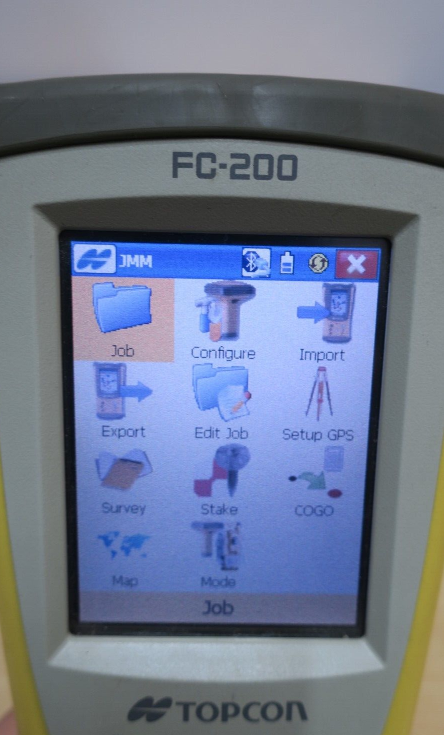 Récepteur GPS UHF GNSS numérique Topcon GR-3 Contrôleur de terrain FC-200 Base et Rover
