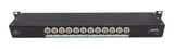 Evertz AESIMP12M AES XLR BNC Bulk Impedance Converters 1U Rackmount3