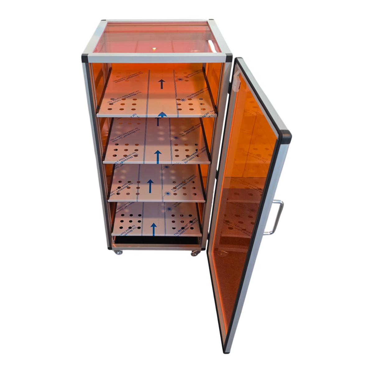 SICCO Maxi 1 Desiccator Protect UV Blocking Orange Acrylic PMMA Drying Chamber7
