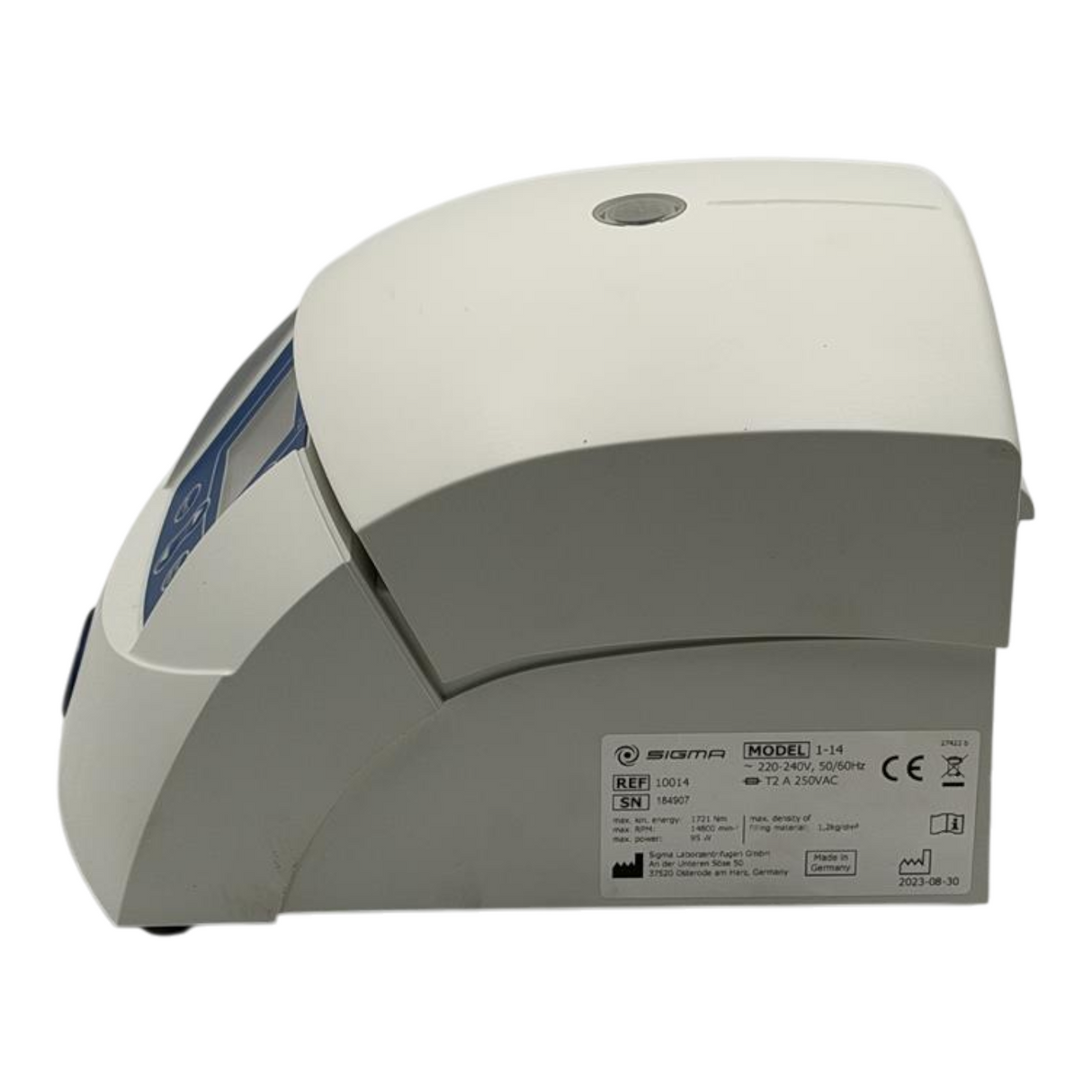Sigma 1 14 Compact Microcentrifuge 14800RPM 16163XG + Rotor 12094 24x2ml 100143