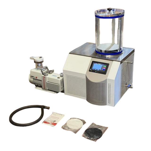 Frozen In Time Lablyo 5L Benchtop Freeze Dryer FIT/LYO/49/1 +Welch CRVpro 8 Pump0