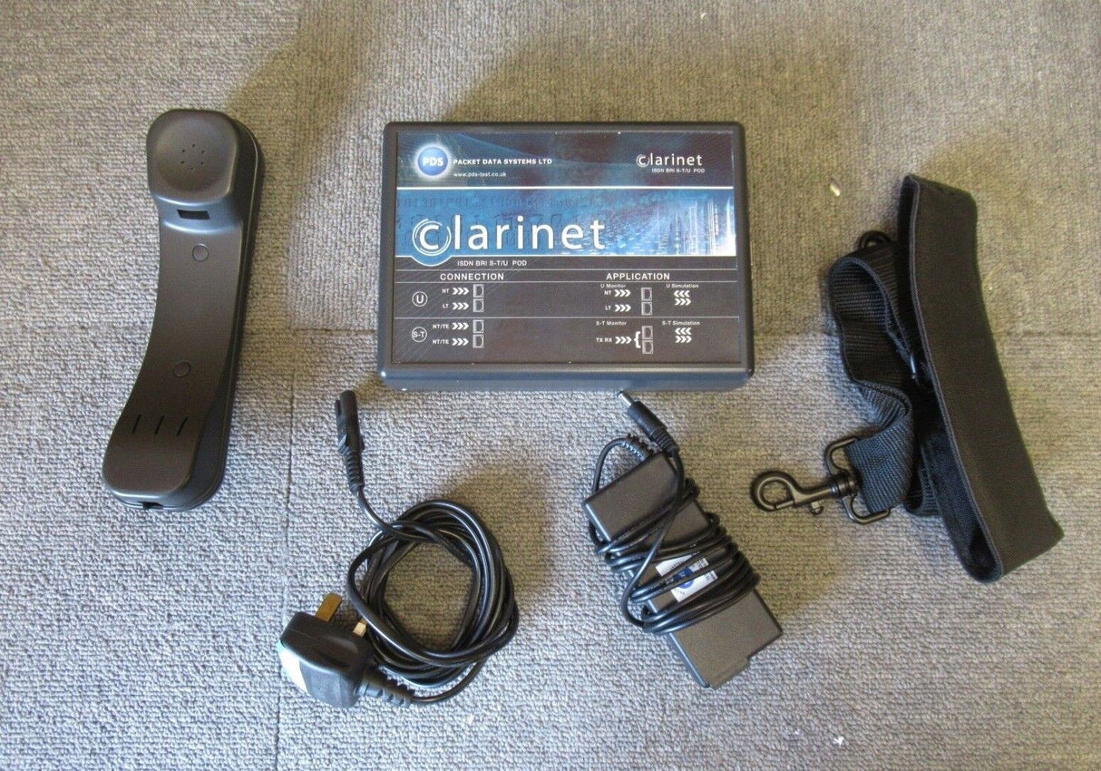 Système de test de protocole Clarinet pour systèmes de données par paquets DASS2 DPNSS ISDN QSIG SIP SIPi