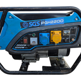 SGS 2000W Petrol Generator 2.8kVA 4 Stroke 5.5HP Dual Voltage 230V 115V 15L Tank9