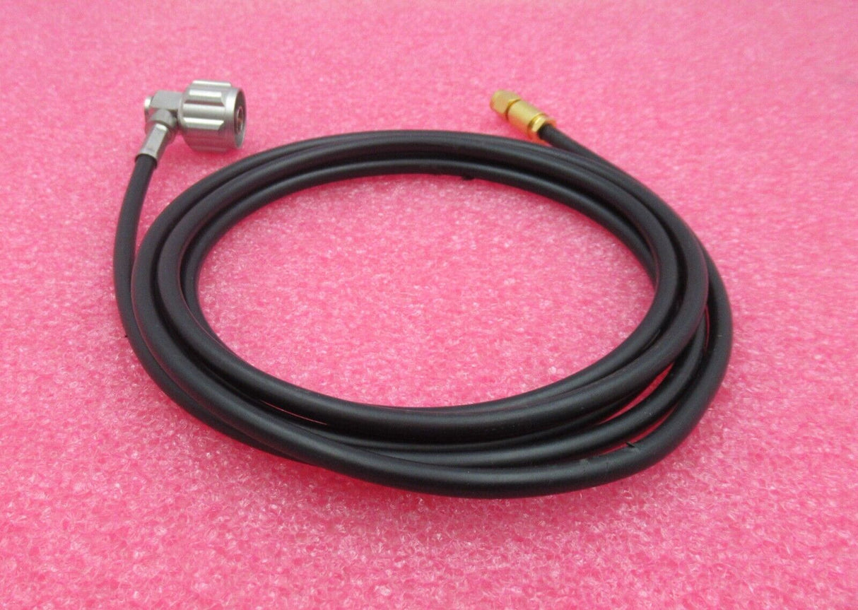 RF Coaxial Cable Black 6FT SMA Male Straight to N Male Right Angle