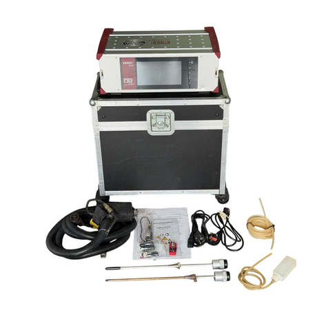 MRU AirFair VARIO luxx Portable Flue Gas Emission Analyser w/ Heated Probe Kit0