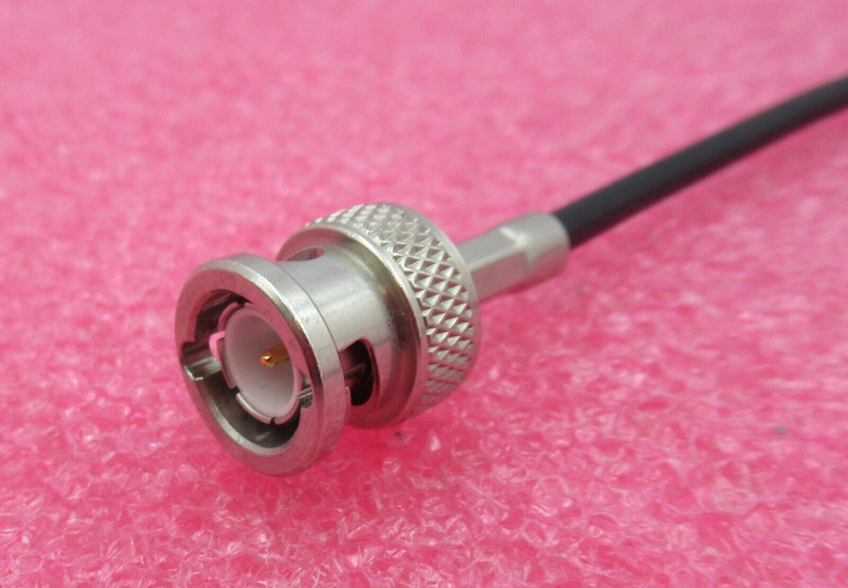 BNC-Stecker gerade zum BNC-Stecker gerade 1,6 m schwarzes Koaxial-HF-Kabel
