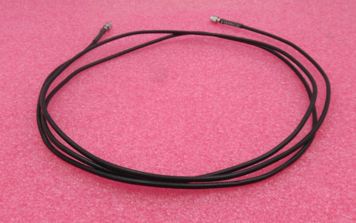 Câble coaxial RF noir 2 m avec fiche SMA mâle droite vers fiche SMA mâle droite