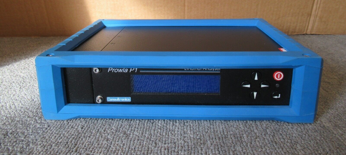 Consultronics PROWLA P1 Ethernet-Netzwerkanalysator mit Kabeln