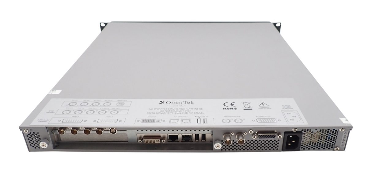 OmniTek OTR1001 1U Rackmount Advanced Waveform Rasterizer And Signal Generator6
