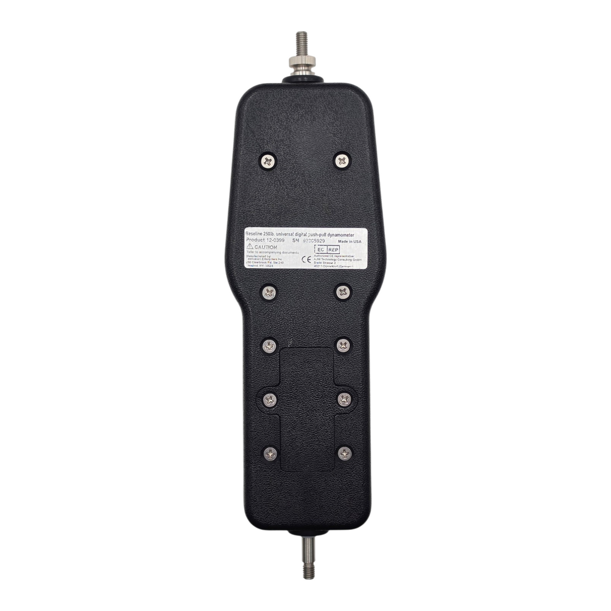 Baseline 12 0399 Digital LCD Gauge Push Pull Dynamometer Force Measurement Meter7