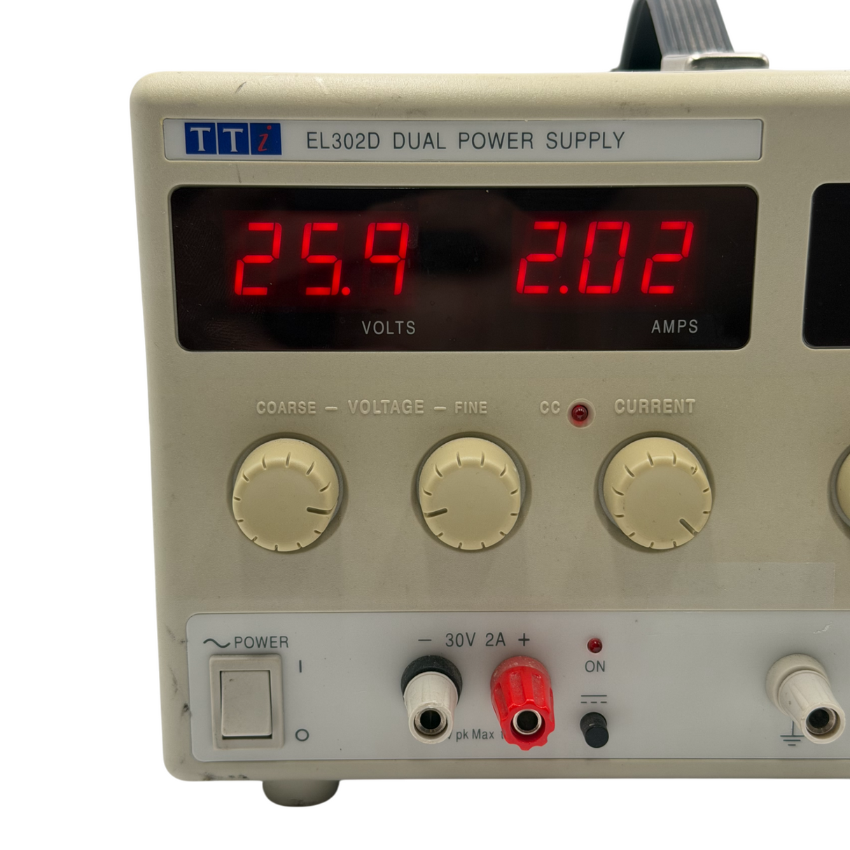 Thurlby Thandar TTi EL302D Dual Output 30V 120W 2A Linear Bench Power Supply2