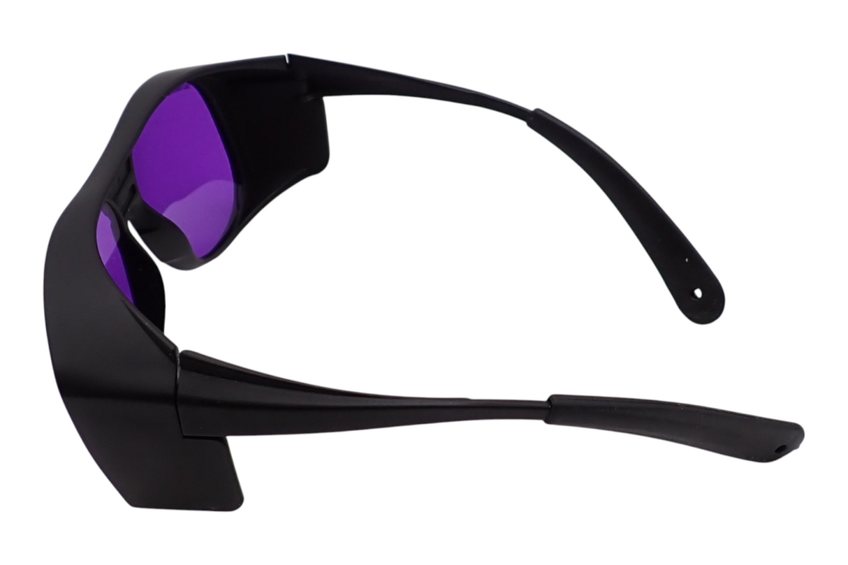 Laser Physics 190400nm + 576600nm OD6+ Laser Safety Glasses  Goggles Purple10