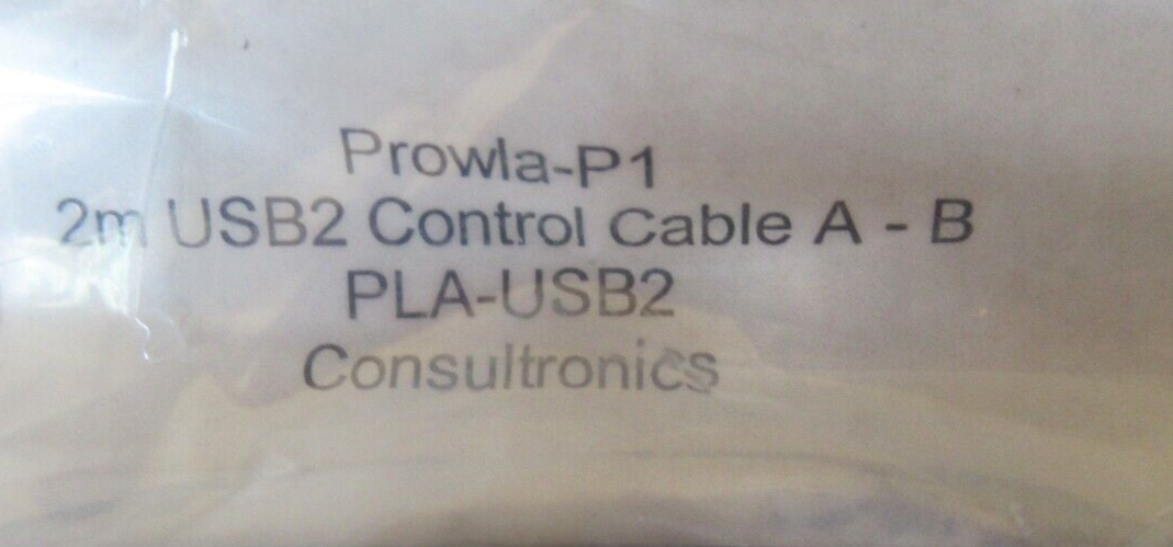 Consultronics PROWLA P1 Ethernet-Netzwerkanalysator mit Kabeln
