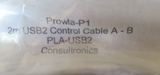 Consultronics PROWLA P1 Ethernet-Netzwerkanalysator mit Kabeln